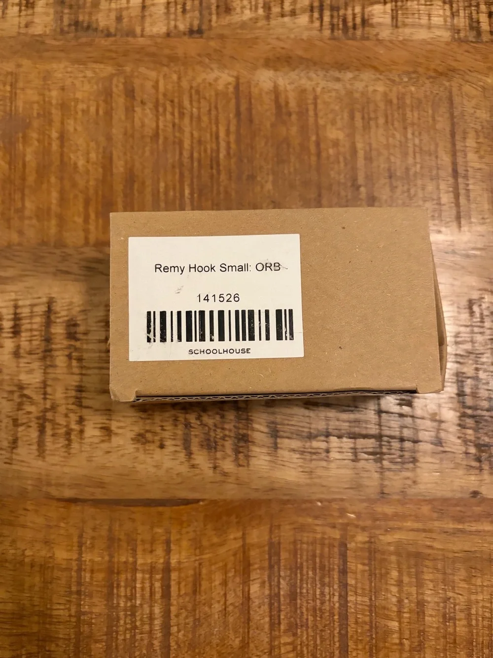 NEW Schoolhouse Remy Single Hook Oil Rubbed Bronze